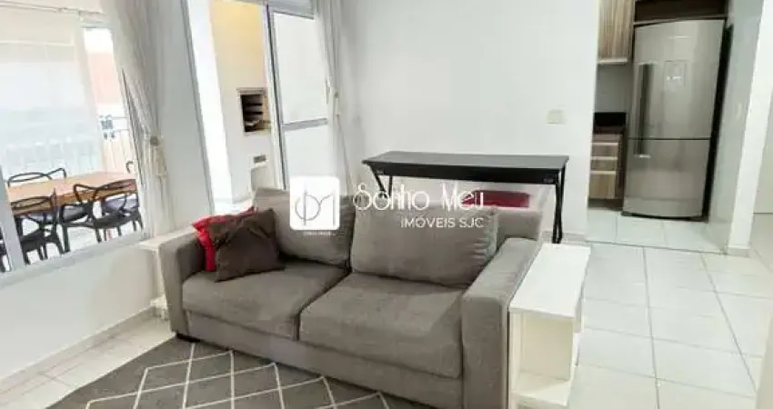 Locação de apartamento mobiliado de 70 m² no jardim aquarius