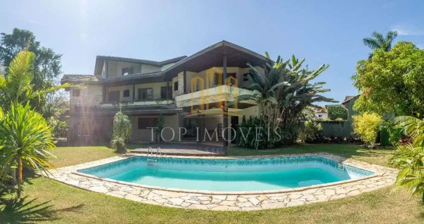 Belissimo sobrado em condominio fechado - esplanada do sol 5 suites piscina churrasqueira 700 metros de construcao