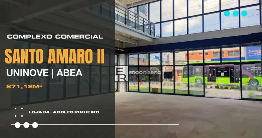 Loja para alugar, 871 m² por R$ 115.000,00/mês - Santo Amaro - São Paulo/SP
