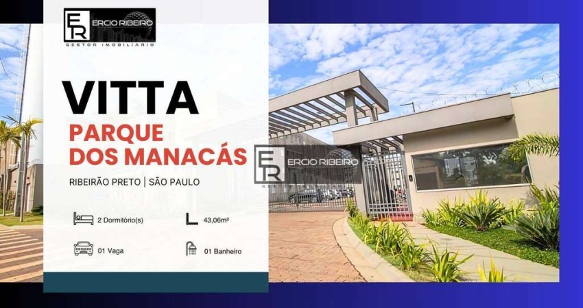 Apartamento com 2 dormitórios à venda, 43 m² por R$ 190.000 - Chácaras Pedro Corrêa de Carvalho - Ribeirão Preto/SP OLX ZAP VIVA REAL CHAVES NA MÃO