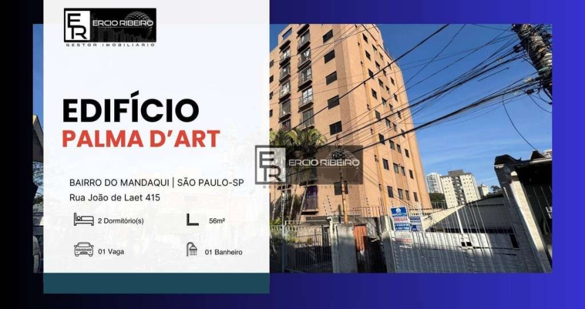 Apartamento com 2 dormitórios à venda, 56 m² por R$ 350.000 - Mandaqui - São Paulo/SP OLX ZAP VIVA REAL CHAVES NA MÃO