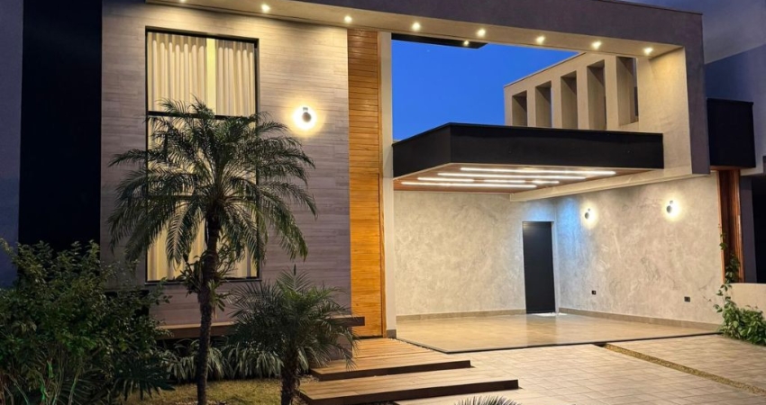 Casa em condomínio fechado com 3 quartos à venda na Rua Projetada 3, 172, Ideal Life Mirassol, Mirassol