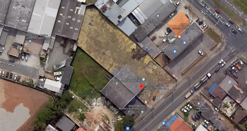 Terreno comercial à venda na Alameda Nossa Senhora do Sagrado Coração, 681, Pinheirinho, Curitiba