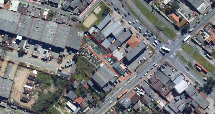 Terreno comercial à venda na Alameda Nossa Senhora do Sagrado Coração, 681, Pinheirinho, Curitiba