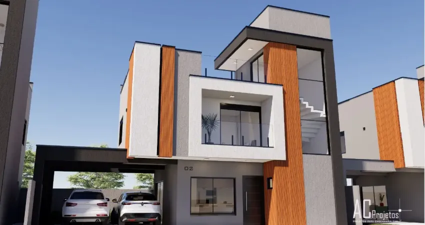 Casa em condomínio fechado com 3 quartos à venda na Rua Irmã Flávia Borlet, Hauer, Curitiba