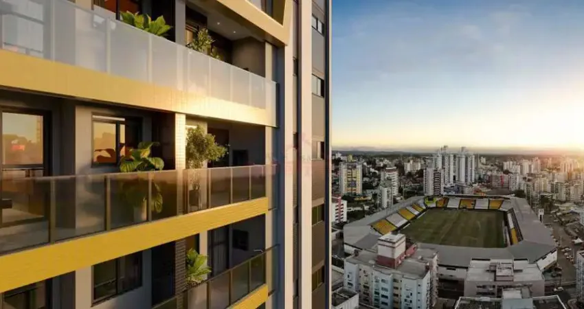 Lançamento: com vista para o campo do criciúma e próximo aos melhores serviços da cidade!