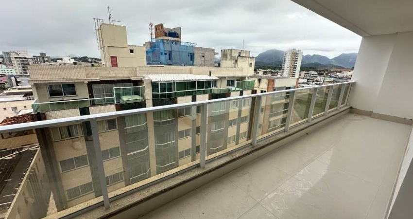 Apartamento 3 quartos à venda próximo ao mar da Praia do Morro, Guarapari ES, com uma planta de 116m², área de lazer completa na cobertura.