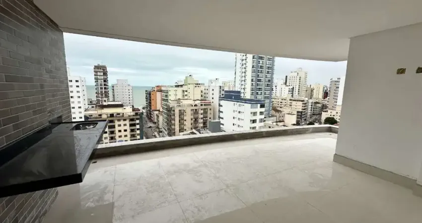 Apartamento 3 quartos à venda com lazer completo na cobertura, vista para o mar da Praia do Morro, Guarapari ES.