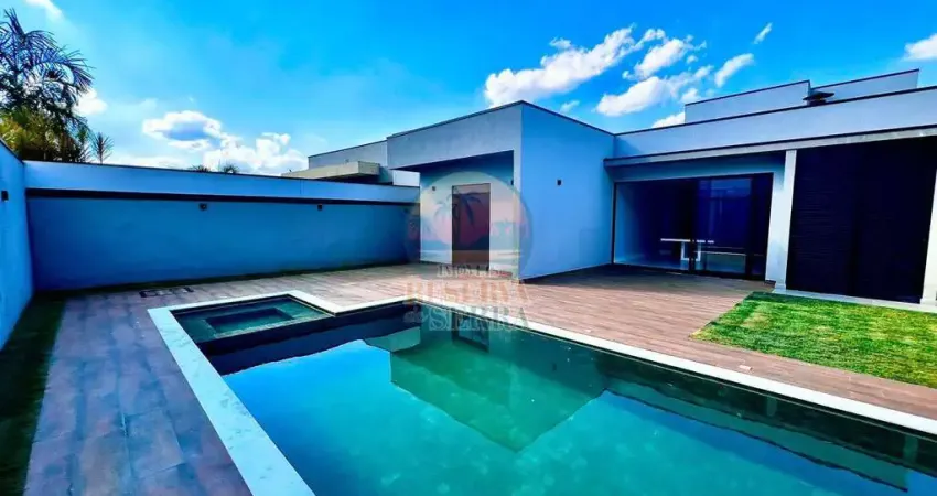 Nova casa moderna a venda no condomínio Reserva da Serra