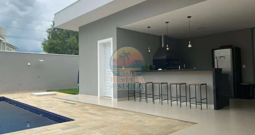 Casa de alto padrão mobiliada com 4 dormitórios à venda em Jundiaí