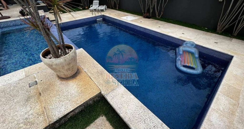 Casa para locação no Reserva da Serra jundiaí com arquitetura moderna