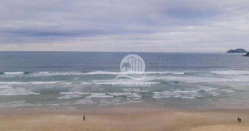Pitangueiras - Frente total ao mar - Totalmente Reformado, Lindo - Garagem demarcada no prédio.