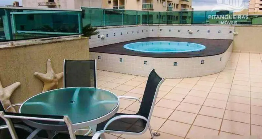 Enseada - Cobertura duplex - 03 suítes - Piscina e churrasqueira.