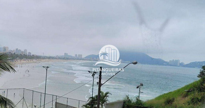 PITANGUEIRAS - FRENTE AO MAR, BELÍSSIMA VISTA DA PRAIA, APTO CLARO E SUPER  AREJADO, 168 M² ÚTEIS, 02 VAGAS GARAGEM NO PRÉDIO E ÁREA DE LAZER