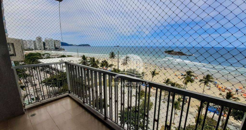 Apartamento com 2 dormitórios à venda, 100 m² - Pitangueiras - Guarujá/SP
