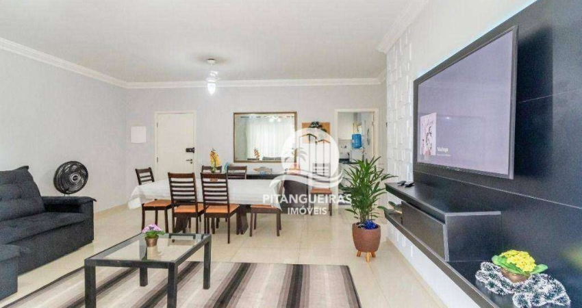 Apartamento com 3 dormitórios à venda, 130 m² - Pitangueiras - Guarujá/SP