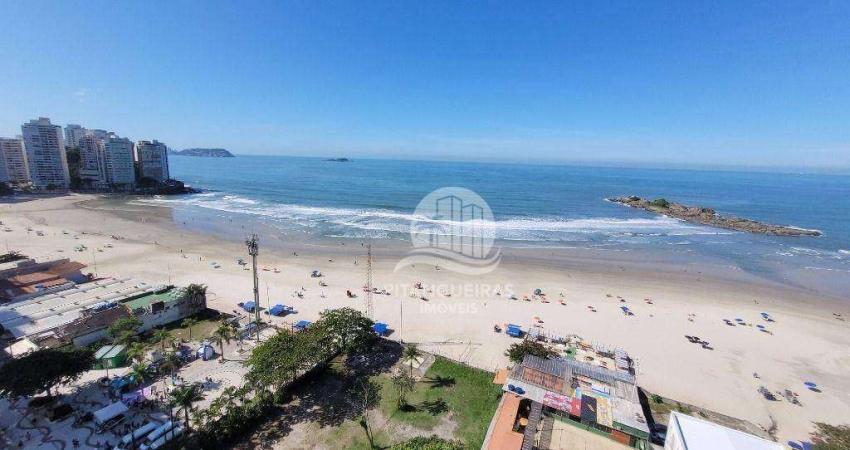 Apartamento frente ao mar com 3 suítes à venda - Pitangueiras - Guarujá/SP
