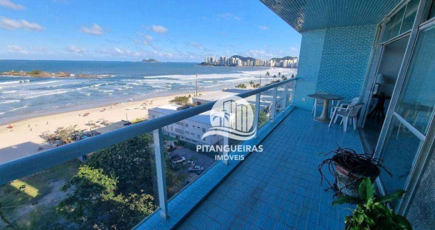 Apartamento com 3 dormitórios à venda, 198 m² por R$ 1.600.000,00 - Pitangueiras - Guarujá/SP
