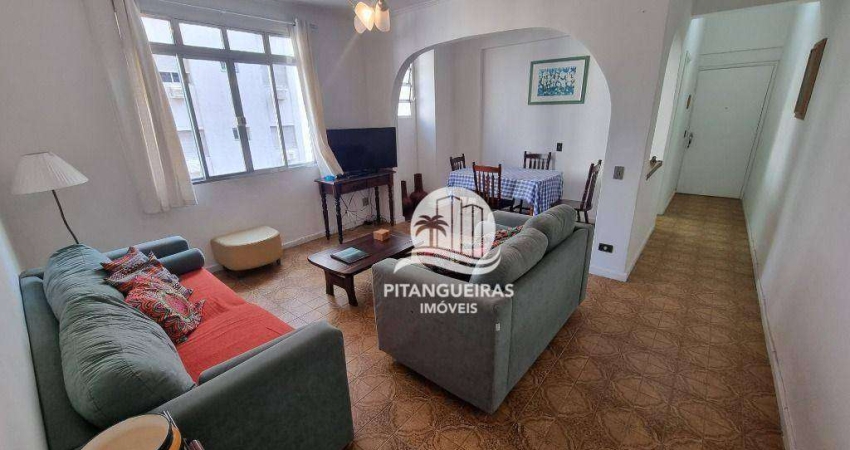 Apartamento com 2 dormitórios à venda, 70 m² - Pitangueiras - Guarujá/SP