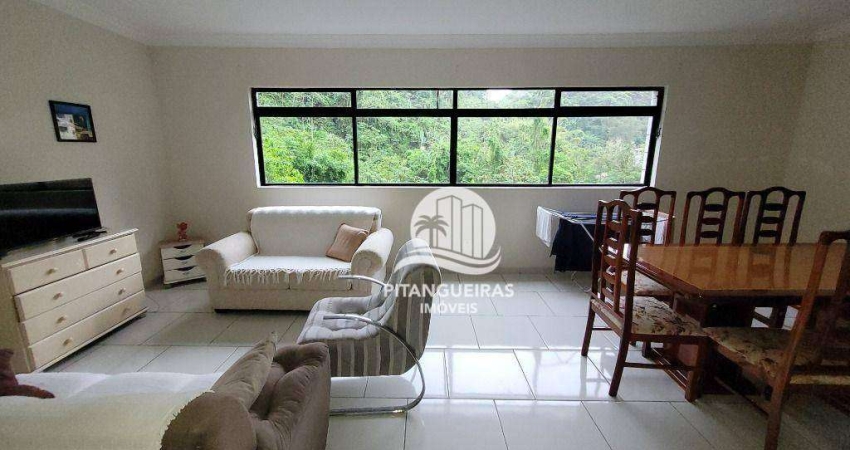 PITANGUEIRAS – NA QUADRA DA PRAIA, APARTAMENTO TOTALMENTE REFORMADO, LAZER NO PRÉDIO E 02 VAGAS DE GARAGEM.