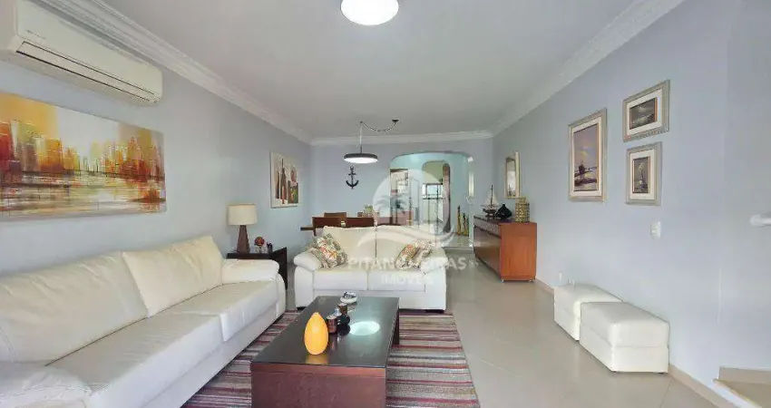 Apartamento com 3 dormitórios à venda, 140 m² por R$ 1.100.000,00 - Pitangueiras - Guarujá/SP