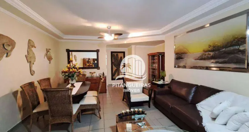 Apartamento amplo com 4 dormitórios na região Nobre da Praia das Pitangueiras