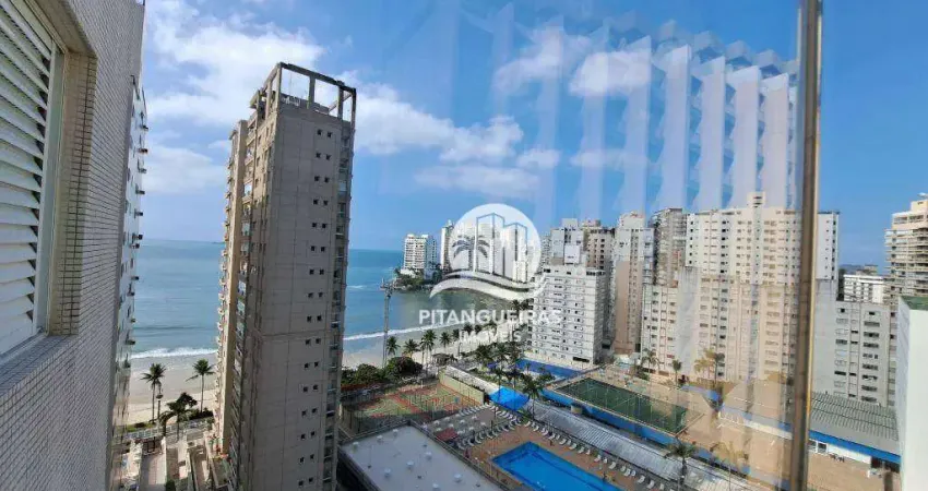 Apartamento com  linda vista para o mar na Praia das Astúrias