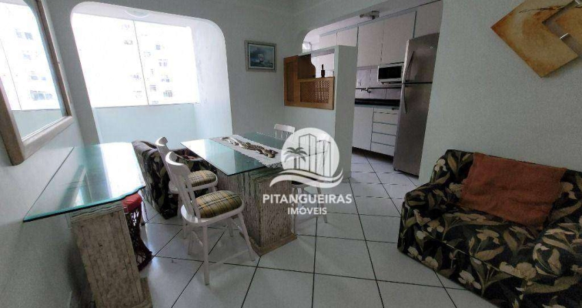 Apartamento com 2 dormitórios à venda, 70 m² - Pitangueiras - Guarujá/SP