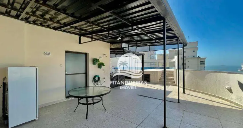 Cobertura com 3 dormitórios à venda, 186 m² - Pitangueiras - Guarujá/SP