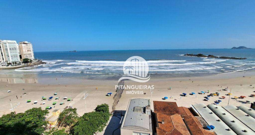 Apartamento amplo frente ao mar com vista panoramica