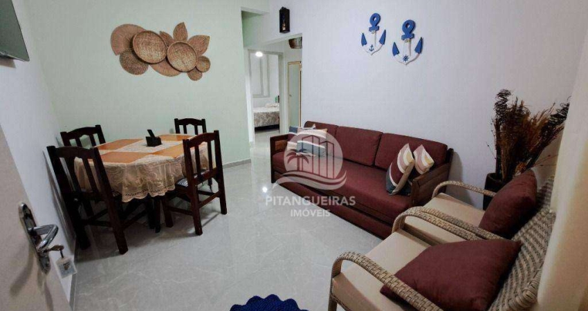 Apartamento reformado de 2 quartos na região central de Pitangueiras 1 quadra da Praia.