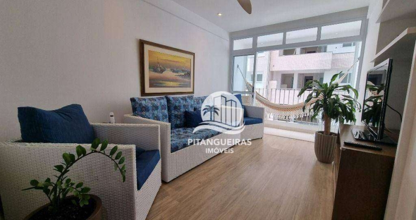 Apartamento com 3 dormitórios à venda, 85 m² por R$ 570.000,00 - Praia do Tombo - Guarujá/SP
