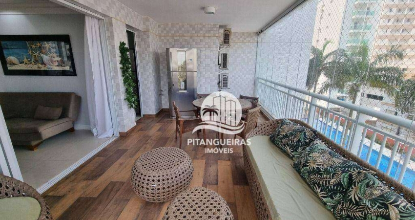 Apartamento com 3 dormitórios à venda, 130 m² - Astrias - Guarujá/SP