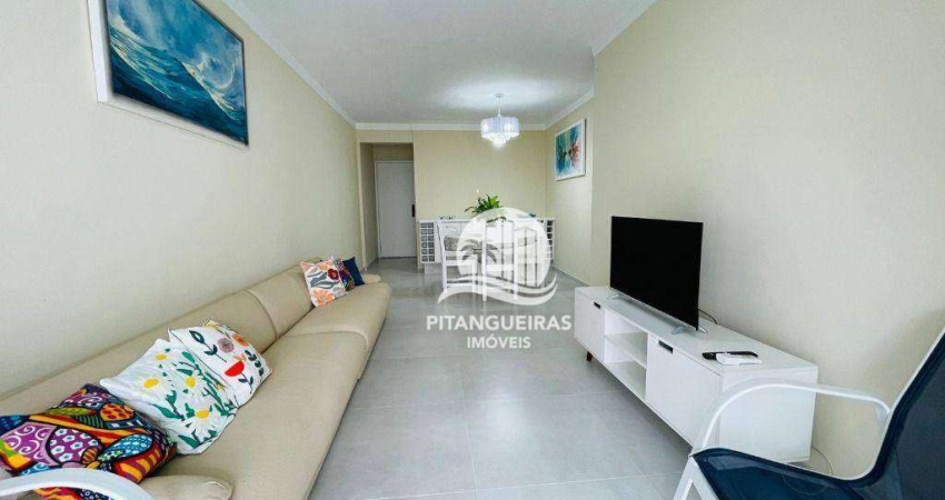Apartamento com 3 dormitórios à venda, 110 m² - Pitangueiras - Guarujá/SP