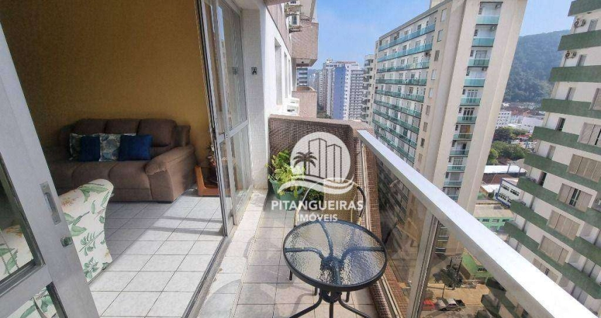 Apartamento com 3 dormitórios à venda, 130 m² - Pitangueiras - Guarujá/SP