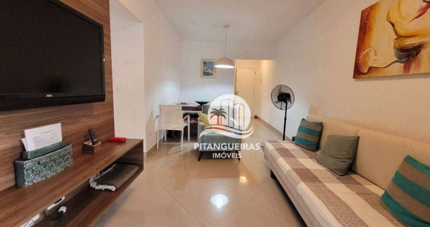 Apartamento com 2 dormitórios à venda, 75 m² - Pitangueiras - Guarujá/SP
