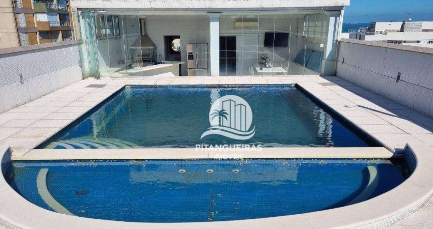 Cobertura com 5 dormitórios à venda, 360 m² - Pitangueiras - Guarujá/SP