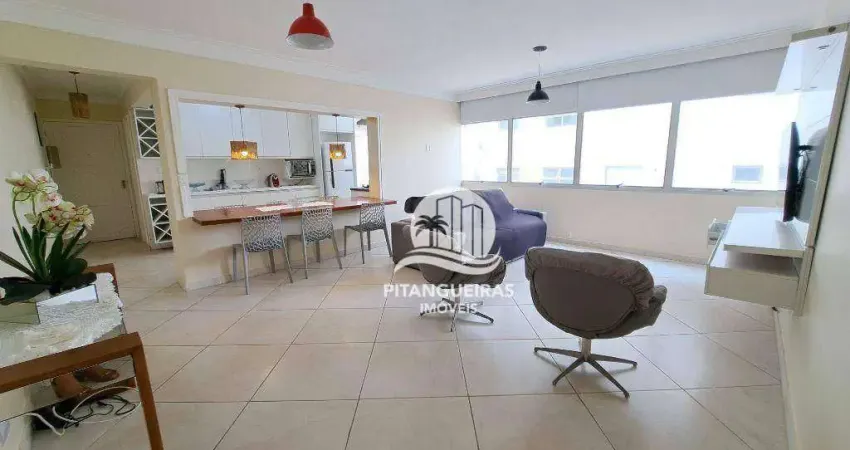 Apartamento amplo na Praia do Tombo 100 metros da Praia