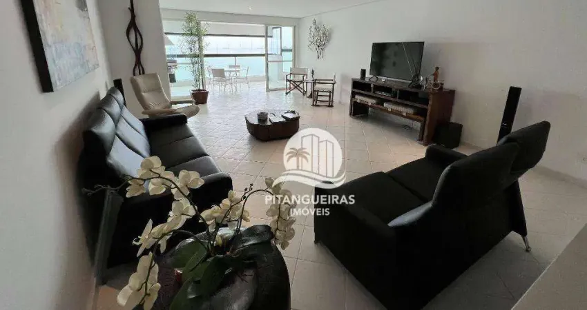 Apartamento com 3 dormitórios para alugar, 184 m² - Pitangueiras - Guarujá/SP