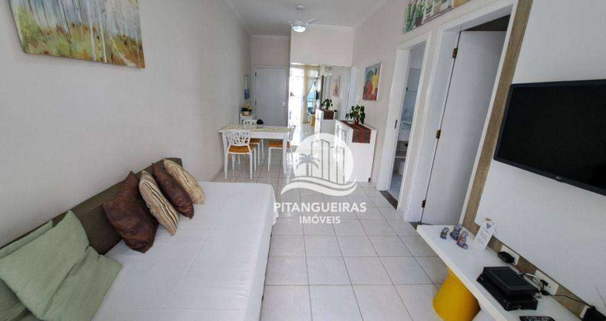 Amplo apartamento no bairro nobre da Pitangueiras, 1 quadra da praia.