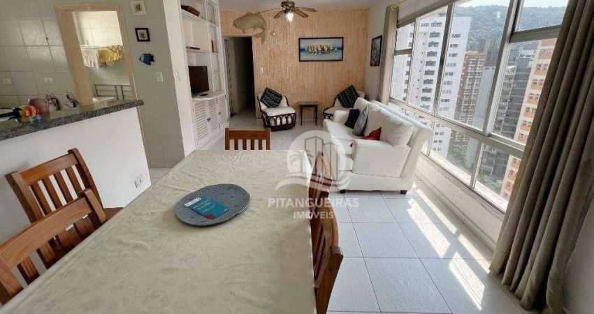 Apartamento com 4 dormitórios à venda, 104 m² - Pitangueiras - Guarujá/SP