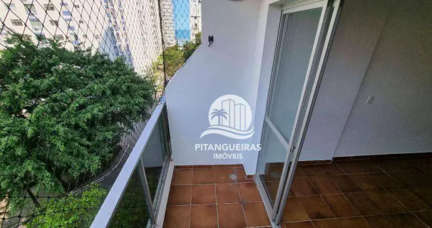 Apartamento com 4 dormitórios à venda, 100 m² - Pitangueiras - Guarujá/SP