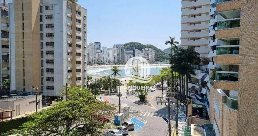 Apartamento com 3 dormitórios à venda, 110 m² - Astúrias - Guarujá/SP