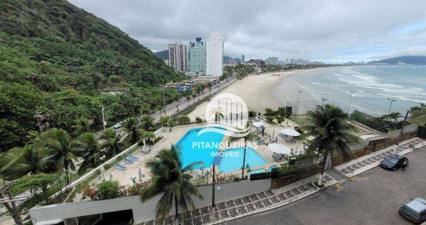 Apartamento de 3 dormitórios sendo 1 suíte na Pitangueiras com vista total para a Praia da Enseada.