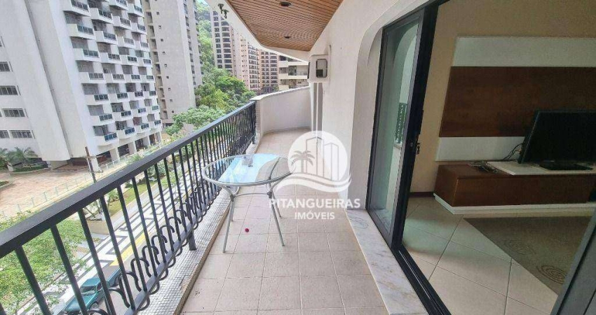 Apartamento com 3 dormitórios à venda, 130 m² - Pitangueiras - Guarujá/SP
