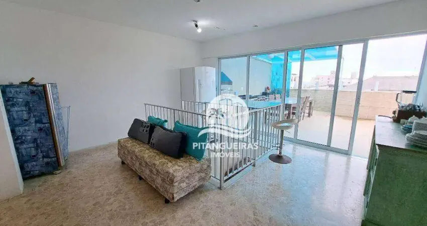 Cobertura com 4 dormitórios à venda, 160 m² - Pitangueiras - Guarujá/SP