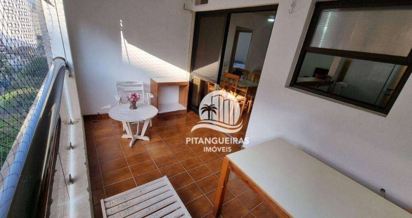 Apartamento com 2 dormitórios à venda, 69 m² por R$ 450.000,00 - Pitangueiras - Guarujá/SP