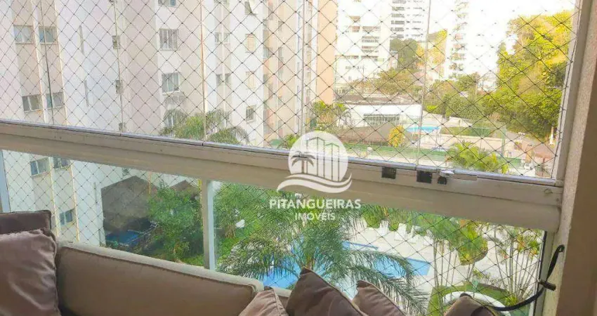 Apartamento com 3 dormitórios para alugar, 148 m² por R$ 11.316,00/mês - Astúrias - Guarujá/SP