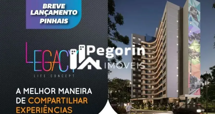 Apartamento à venda em pinhais, centro, com 2 quartos, 48,00m²