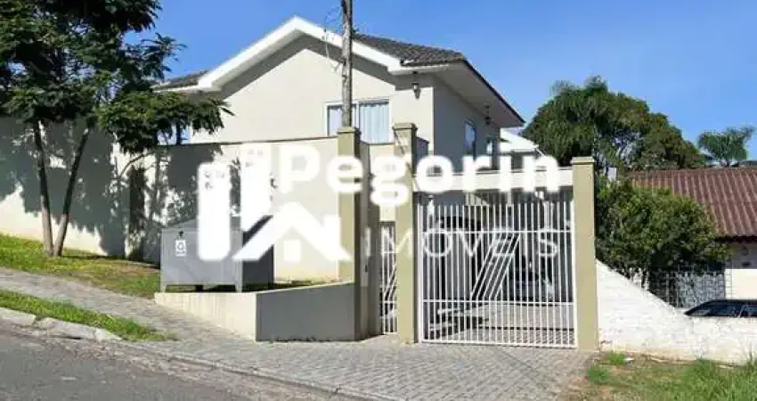 Sobrado 03 qts sendo uma suíte com hidro no bairro santa cândida, curitiba-pr